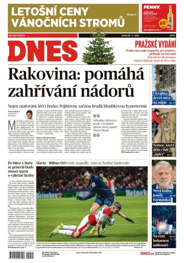 Obálka e-magazínu MF Dnes 26.11.2025