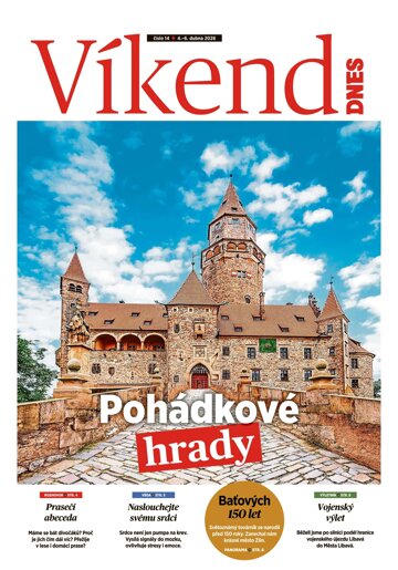 Obálka e-magazínu Víkend DNES Jižní Čechy - 4.4.2026