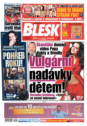 Obálka e-magazínu Blesk 29.4.2026