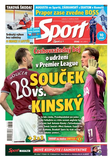 Obálka e-magazínu Sport 2.5.2026