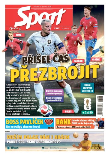 Obálka e-magazínu Sport 15.6.2026