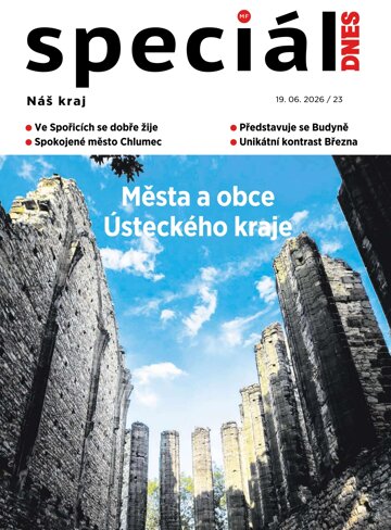 Obálka e-magazínu Magazín DNES SPECIÁL Severní Čechy - 19.6.2026