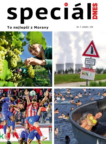 Obálka e-magazínu Magazín DNES SPECIÁL Vysočina - 31.7.2026