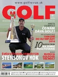 Obálka e-magazínu GOLF revue November/December 2013