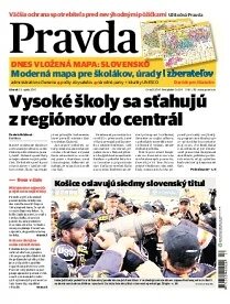 Obálka e-magazínu Pravda 22.4.2014