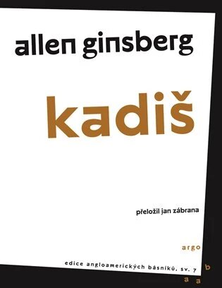 Obálka knihy Kadiš a jiné básně