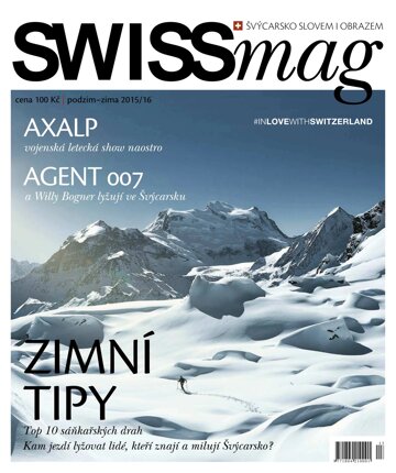 Obálka e-magazínu SWISSmag 13 - podzim/zima 2015/2016