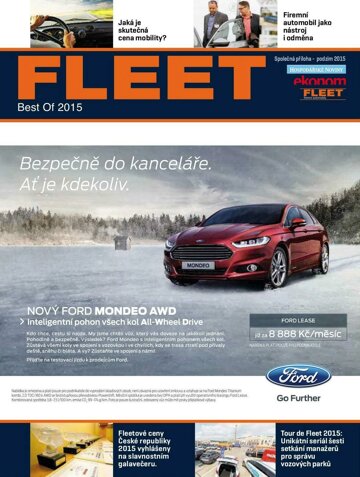 Obálka e-magazínu Ekonom 46 - 12.11.2015 Magazin FLEET