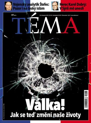Obálka e-magazínu TÉMA 20.11.2015