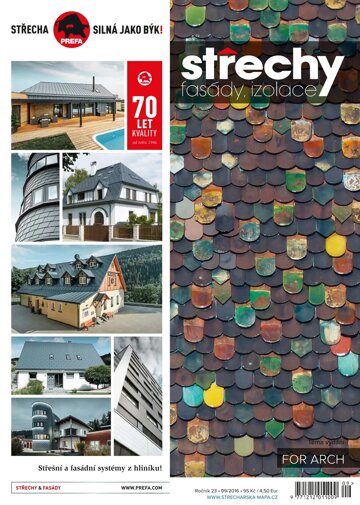 Obálka e-magazínu Střechy-Fasády-Izolace 09/2016