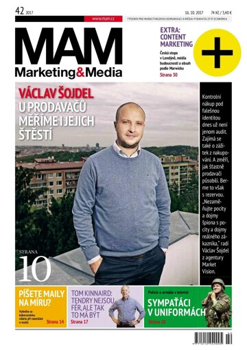 Obálka e-magazínu Marketing & Media 42 - 16.10.2017