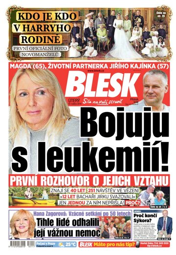 Obálka e-magazínu Blesk 22.5.2018