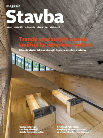 Obálka e-magazínu Ekonom 37 - 13.09.2018 - příloha Stavba