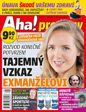 Obálka e-magazínu AHA! pro ženy 25/2020