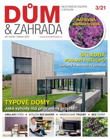 Obálka e-magazínu Dům a zahrada 3/2021