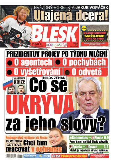 Obálka e-magazínu Blesk 26.4.2021