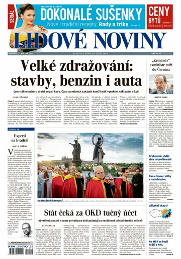 Obálka e-magazínu Lidové noviny 17.5.2021