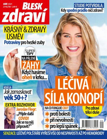 Obálka e-magazínu Blesk Zdraví 9/2021