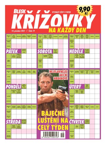 Obálka e-magazínu Blesk křížovky na každý den 19/2021