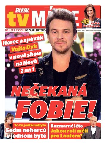 Obálka e-magazínu Blesk Tv manie 2.7.2022