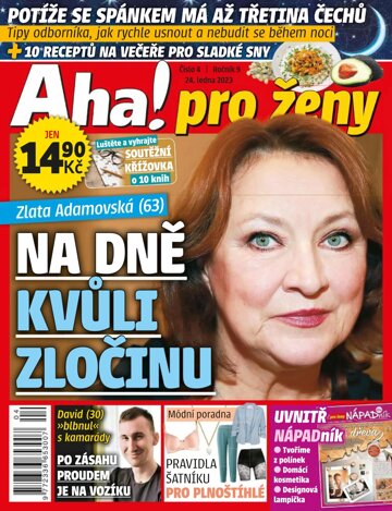 Obálka e-magazínu AHA! pro ženy 4/2023