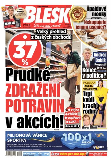 Obálka e-magazínu Blesk 3.2.2023