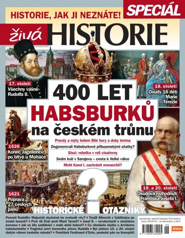 Obálka e-magazínu Živá historie SPECIÁL zima 2017