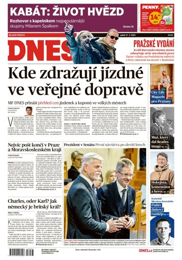 Obálka e-magazínu MF Dnes 31.3.2023