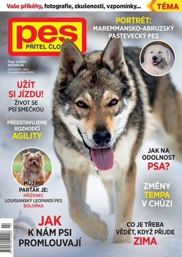 Obálka e-magazínu Pes přítel člověka 2/2024