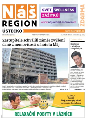 Obálka e-magazínu Náš Region - Ústecko