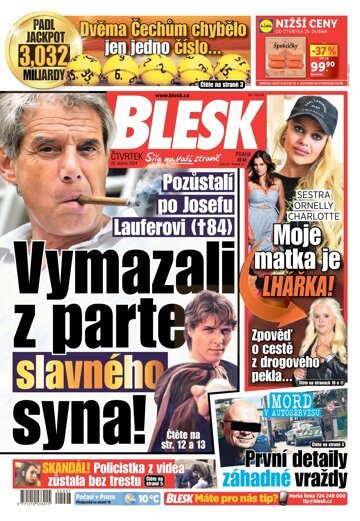 Obálka e-magazínu Blesk 25.4.2024