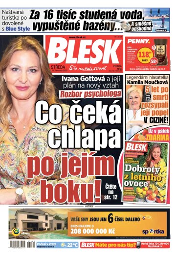 Obálka e-magazínu Blesk 16.7.2025