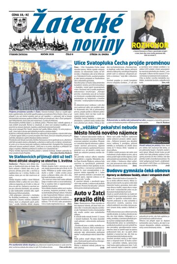 Obálka e-magazínu Žatecké noviny 8/26