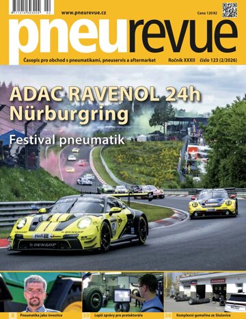 Obálka e-magazínu PNEU REVUE 2/2026