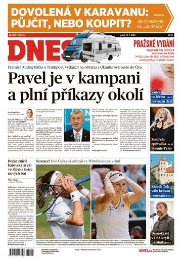 Obálka e-magazínu MF Dnes 10.7.2026