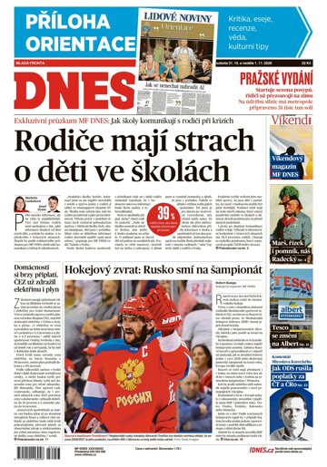 Obálka e-magazínu MF Dnes 31.10.2026