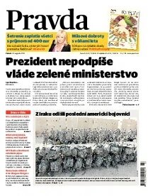 Obálka e-magazínu Pravda 20.8.2010