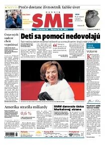 Obálka e-magazínu SME 18.10.2013
