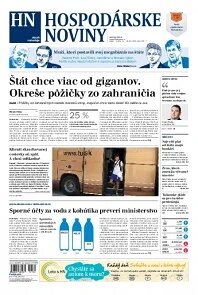 Obálka e-magazínu Hospodárske noviny 11.07.2014