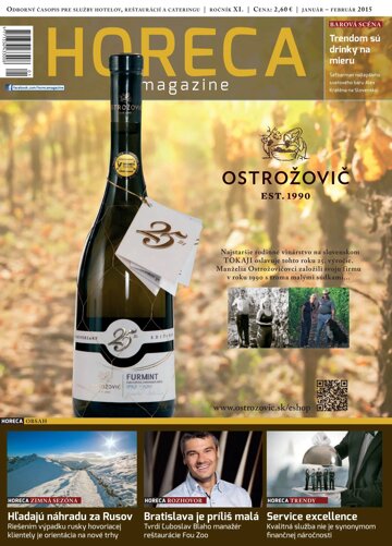 Obálka e-magazínu Horeca 1-2/2015