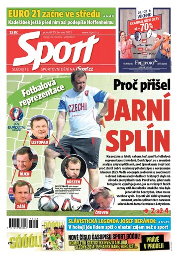 Obálka e-magazínu Sport 15.6.2015