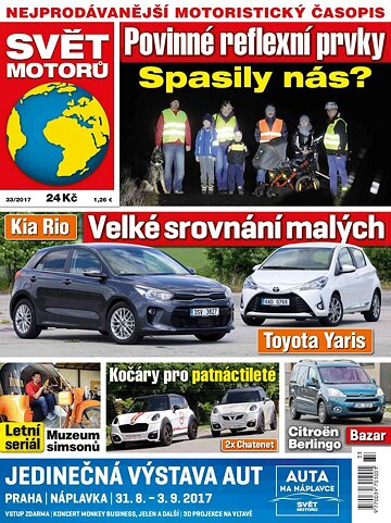 Obálka e-magazínu Svět motorů 14.8.2017