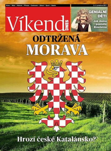 Obálka e-magazínu Víkend DNES Magazín - 2.12.2017