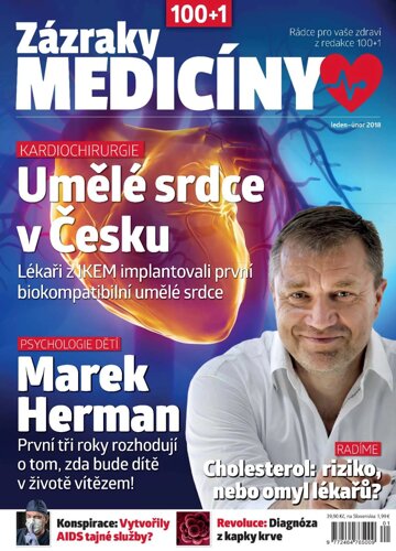 Obálka e-magazínu Zázraky medicíny 1-2/2018