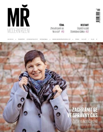 Obálka e-magazínu Moderní řízení 3/2018