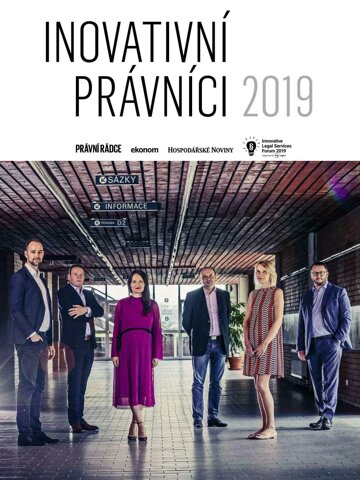 Obálka e-magazínu Ekonom 24 - 13.6.2019 příloha Inovativní právníci