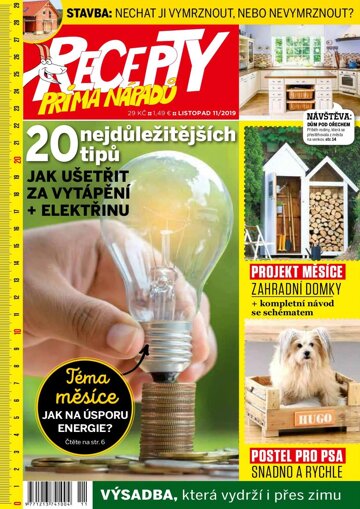 Obálka e-magazínu Recepty prima nápadů 11/2019