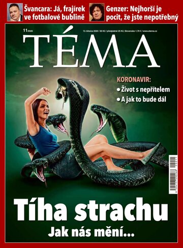 Obálka e-magazínu TÉMA 13.3.2020