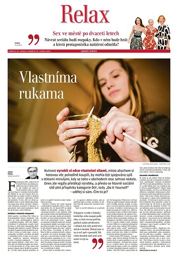 Obálka e-magazínu LN+ Čechy - 23.1.2021
