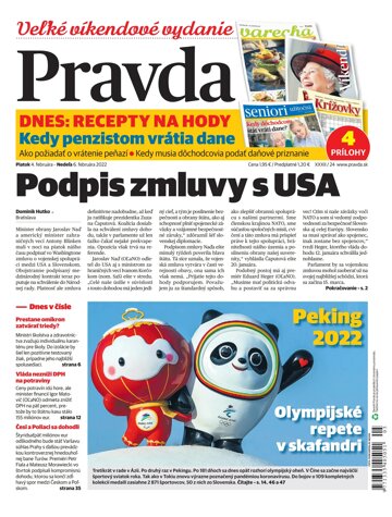 Obálka e-magazínu Pravda 2. 4. 2022